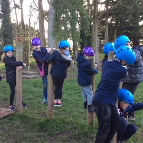 Low Ropes Team Work